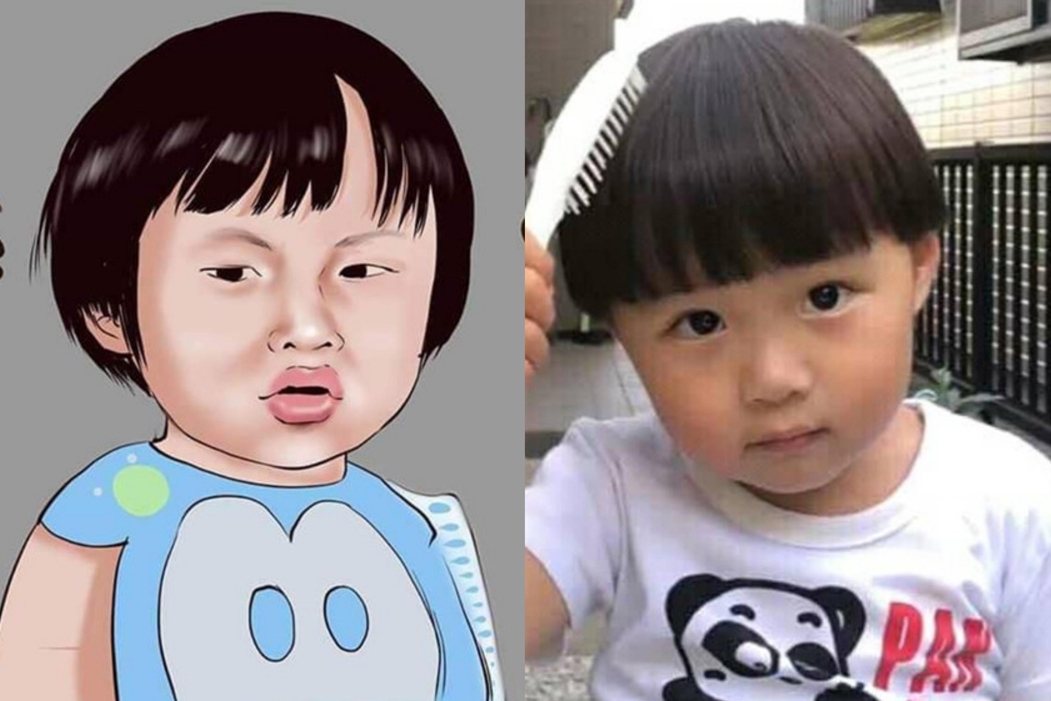 'Sa chao co chu di' va loat anh che hai huoc ve cau be lai Viet Nhat hinh anh