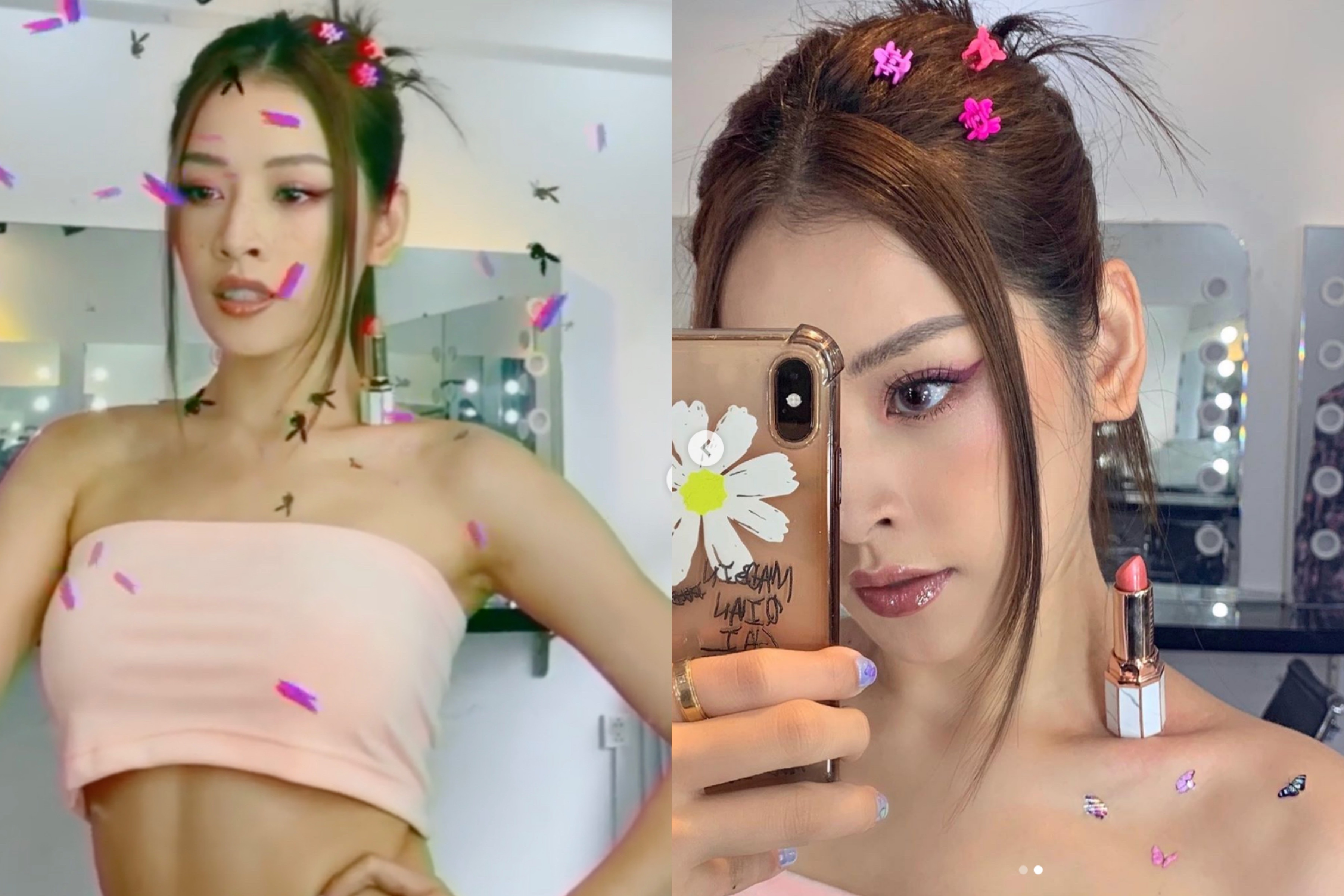 Chi Pu bat chuoc nu dien vien TQ, dat son len xuong quai xanh hinh anh