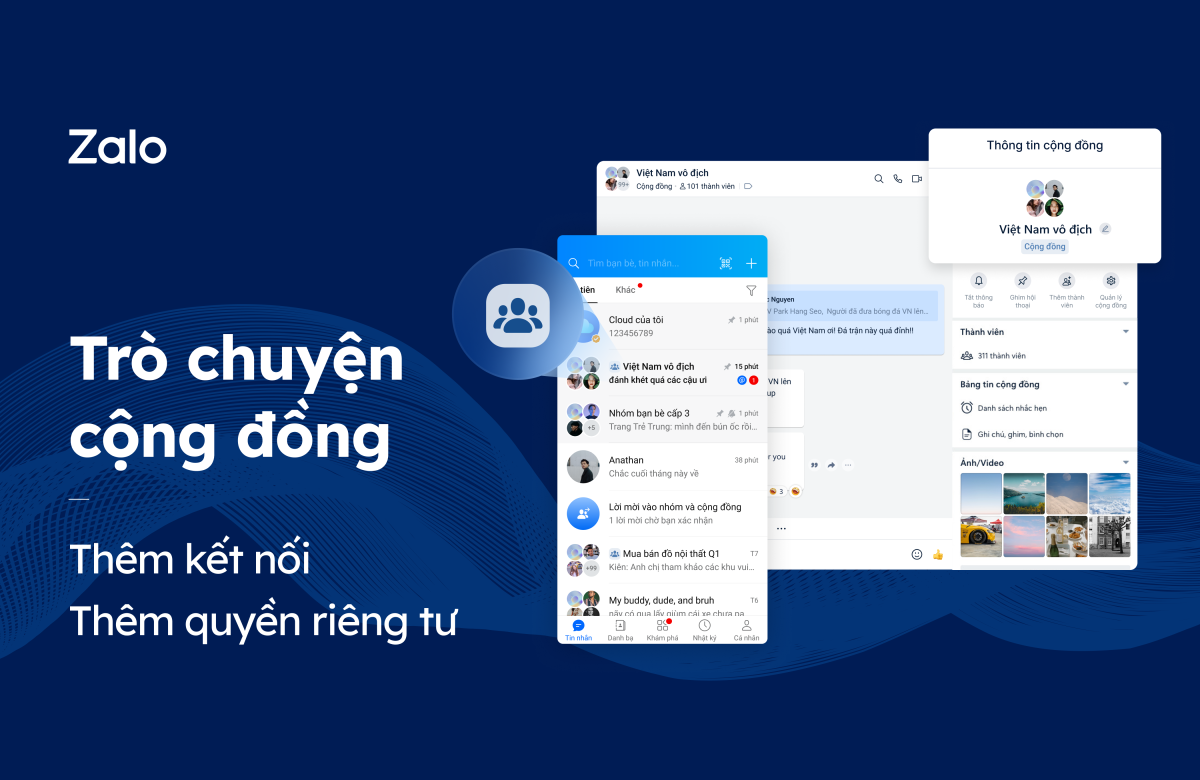 Zalo duoc yeu thich 2023,  Zalo Mini App,  E2EE,  Ma hoa dau cuoi,  OA anh 2