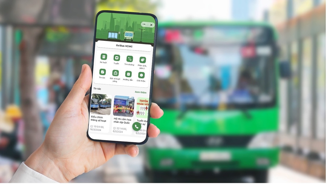 xe buyt cong nghe,  lo trinh xe buyt,  xe buyt Sai Gon,  Bus Sai Gon,  giao thong cong cong anh 2