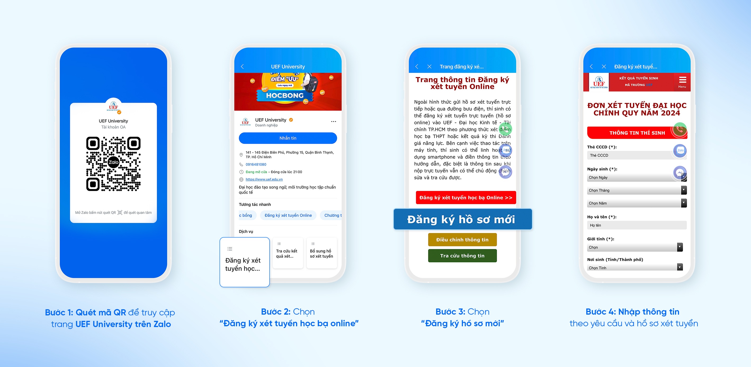 ky thi tot nghiep THPT,  tuyen sinh dai hoc,  zalo mini app,  zalo oa anh 1