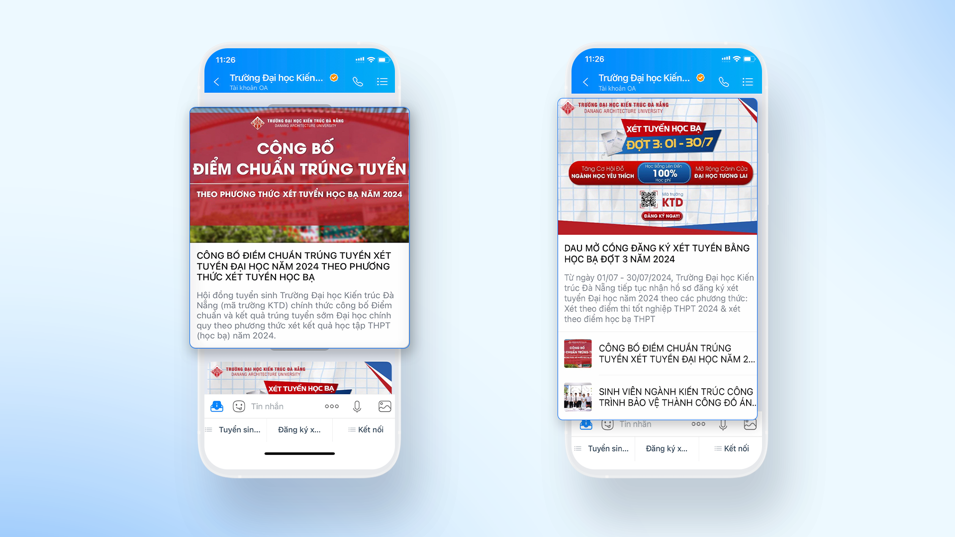 Dai hoc kien truc,  chuyen doi so,  tuyen sinh dai hoc,  diem thi thpt,  xet tuyen hoc ba anh 2