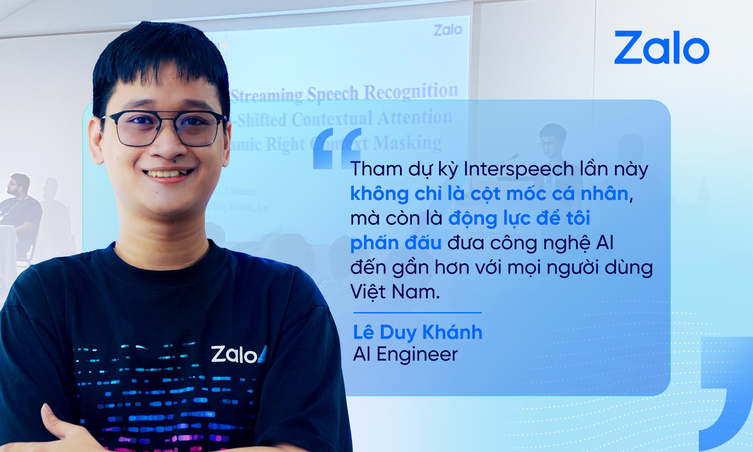 Interspeech,  Zalo AI,  Voice dictation anh 5