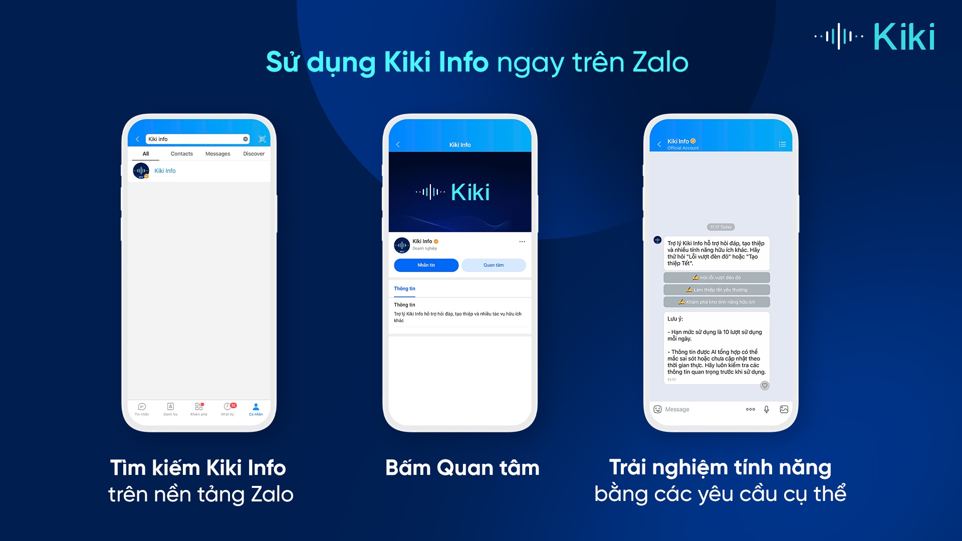 Kiki,  Info,  Zalo AI anh 2