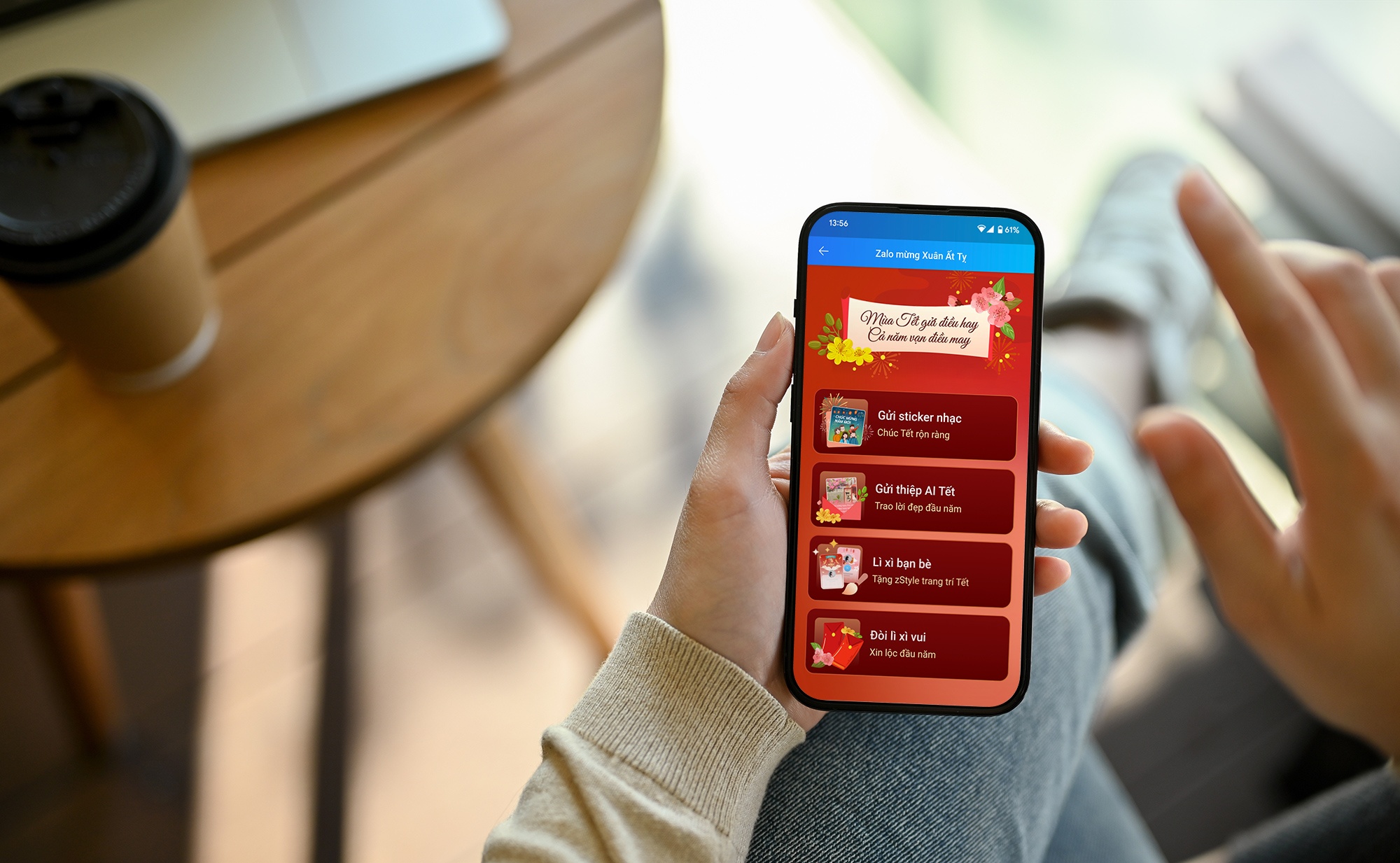 22 trieu nguoi dung trai nghiem tinh nang don Tet At Ty 2025 cua Zalo hinh anh