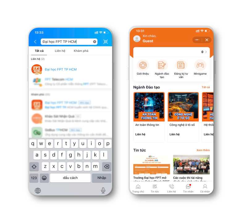 FPT,  DH FPT,  ZMA,  Zalo,  CDS anh 1