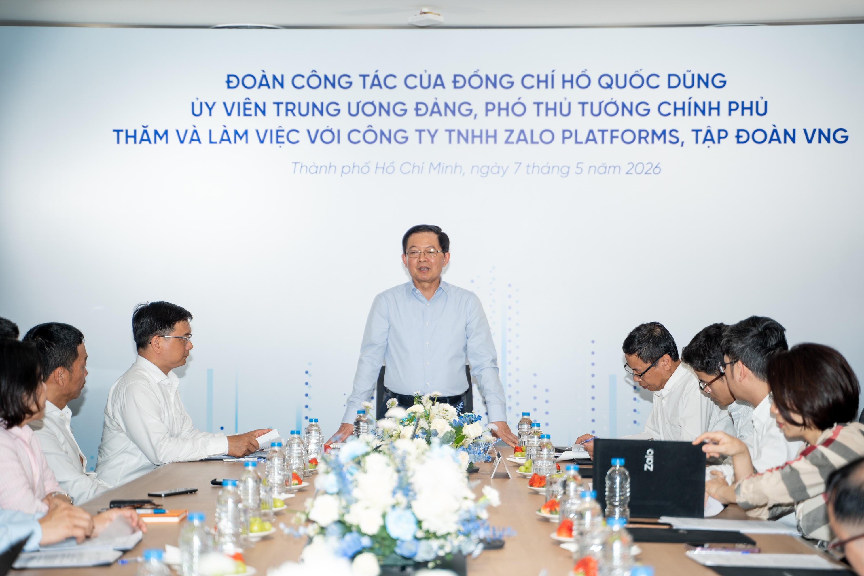 Zalo,  Pho Thu tuong,  Chinh phu,  Ho Quoc Dung,  VNG,  cong nghe,  AI,  tri tue nhan tao anh 1