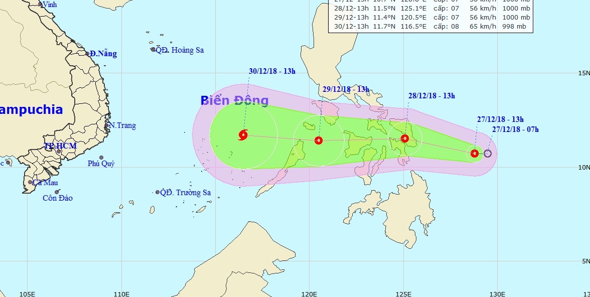 áp thấp nhiệt đới mạnh thành bão ảnh 1 ap thap nhiet doi manh thanh bao anh 1
