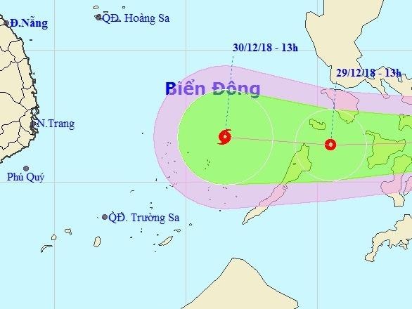 Bien Dong co the don bao dip Tet Duong lich hinh anh