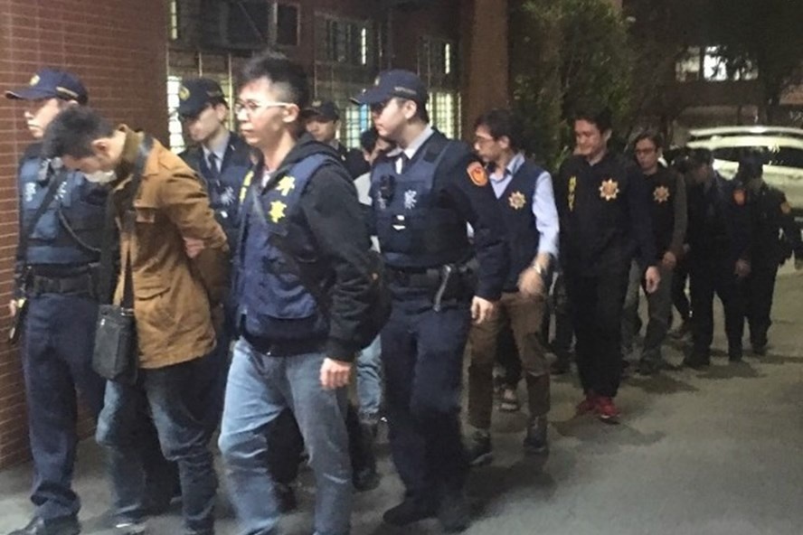 7 nguoi Viet tai Dai Loan bi bat trong vu danh nhau tap the hinh anh