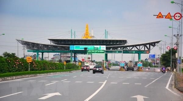 Thu phí trạm BOT Mỹ Lộc ảnh 1 Thu phi tram BOT My Loc anh 1