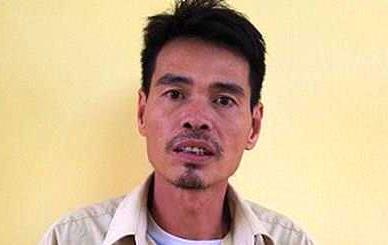 Truong cong an xa bi chem trong tru so uy ban hinh anh