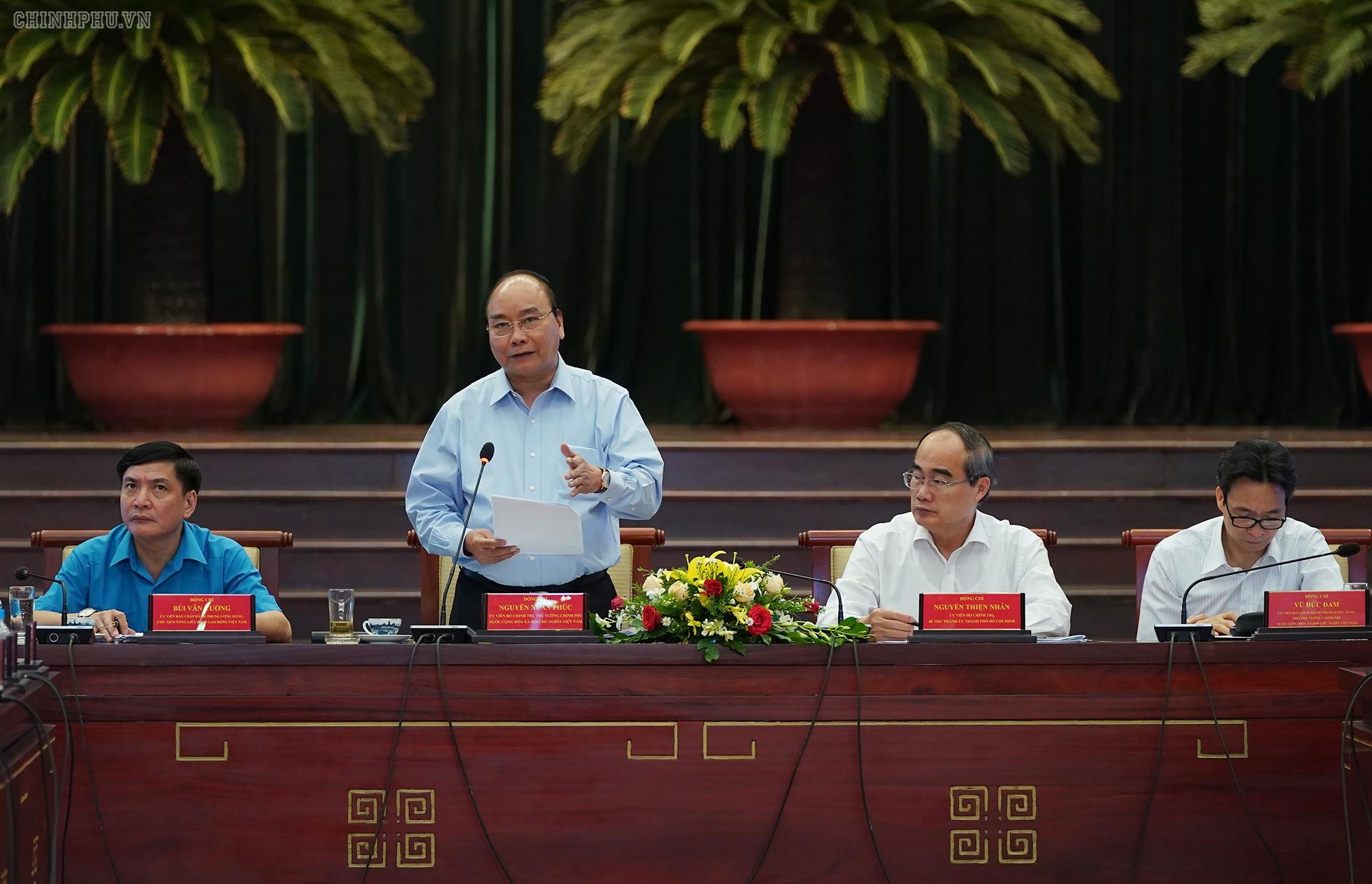 Thủ tướng đối thoại với công nhân ảnh 2 Thu tuong doi thoai voi cong nhan anh 2