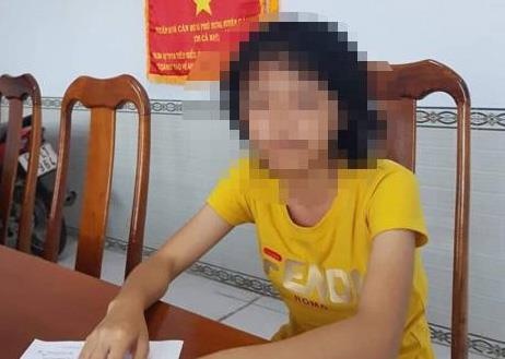 Nu sinh lop 8 o Thanh Hoa tron thoat khoi bon buon nguoi hinh anh