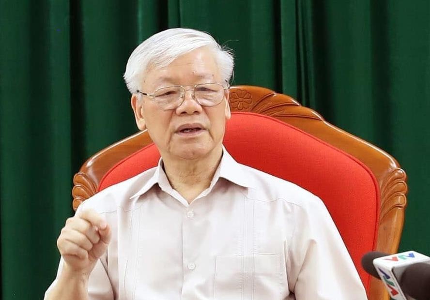 Tổng bí thư Nguyễn Phú Trọng ảnh 2 Tong bi thu Nguyen Phu Trong anh 2