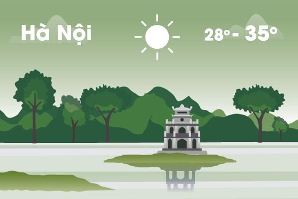 Thoi tiet ngay 4/6: Ha Noi nang nong, mien Nam don mua giai nhiet hinh anh