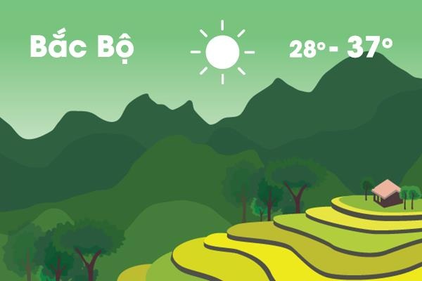 Thoi tiet ngay 12/6: Ha Noi giam nhiet, Sai Gon tanh rao hinh anh