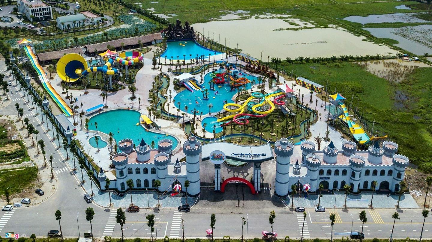 cong vien nuoc Thanh Ha bi phat 20 trieu dong anh 2