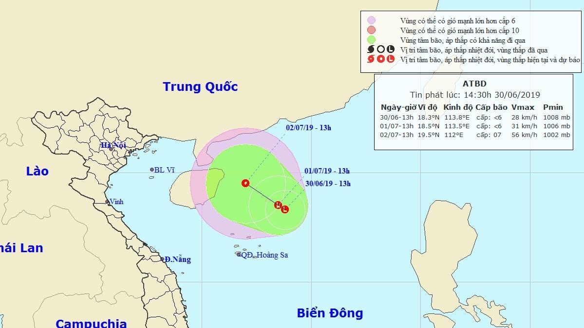 ap thap nhiet doi o bien Dong anh 1