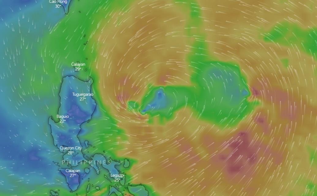 Xuat hien ap thap nhiet doi gan Bien Dong hinh anh