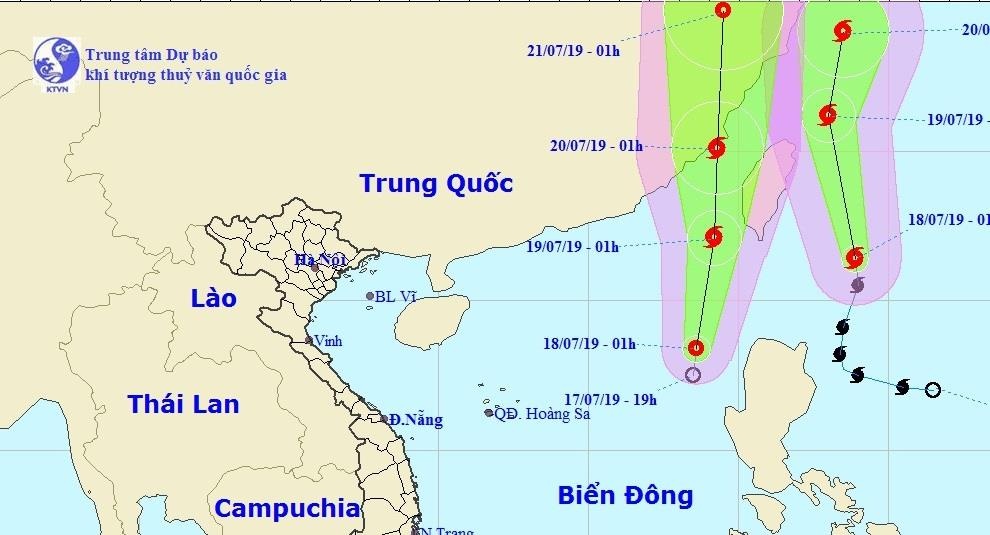 ap thap nhiet doi tren Bien Dong anh 1