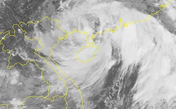 Bao so 3 - Wipha suc gio 90 km/h co the do bo Quang Ninh, Hai Phong hinh anh