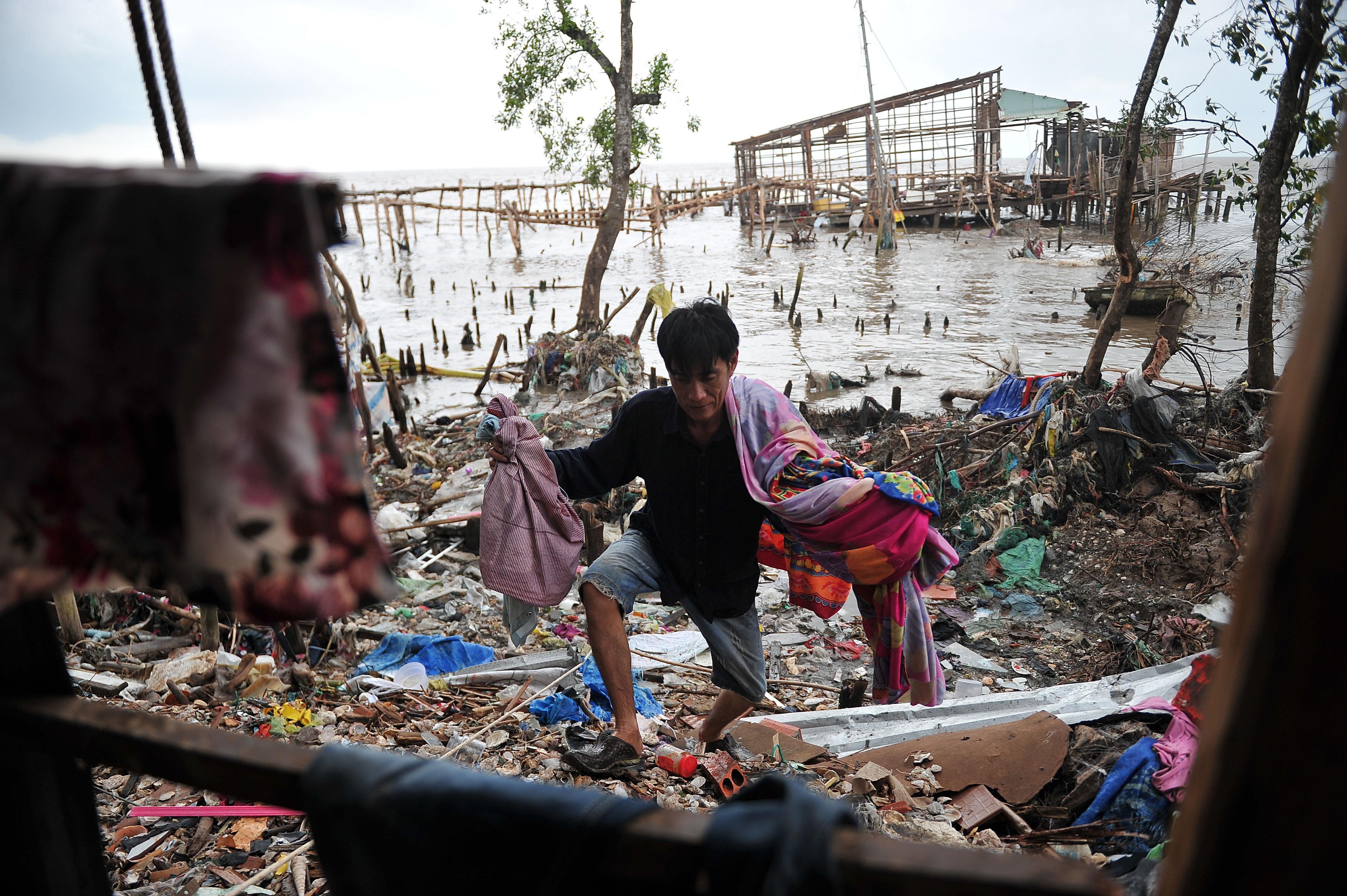 mua lon o mien Tay anh 1