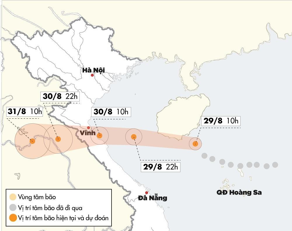 bão số 4 đi vào đất liền ảnh 1 bao so 4 di vao dat lien anh 1