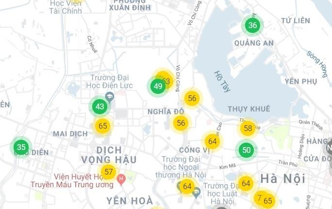 Chat luong khong khi Ha Noi tot len sau con mua 'vang' hinh anh