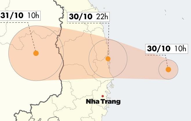 Bao so 5 giat cap 12 truoc khi do bo Quang Ngai - Khanh Hoa hinh anh