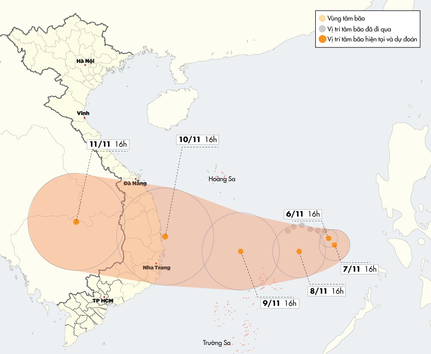 bão số 6 hướng vào Quảng Ngãi - Ninh Thuận ảnh 1 bao so 6 huong vao Quang Ngai - Ninh Thuan anh 1