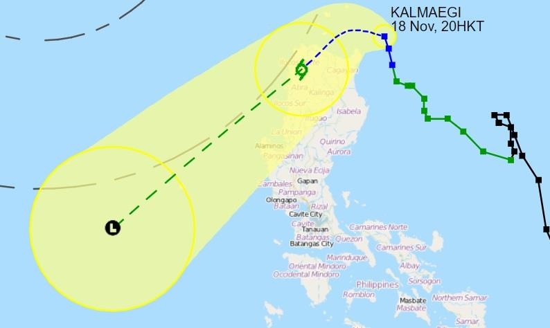 Bao Kalmaegi manh cap 11 dang tien vao Bien Dong hinh anh
