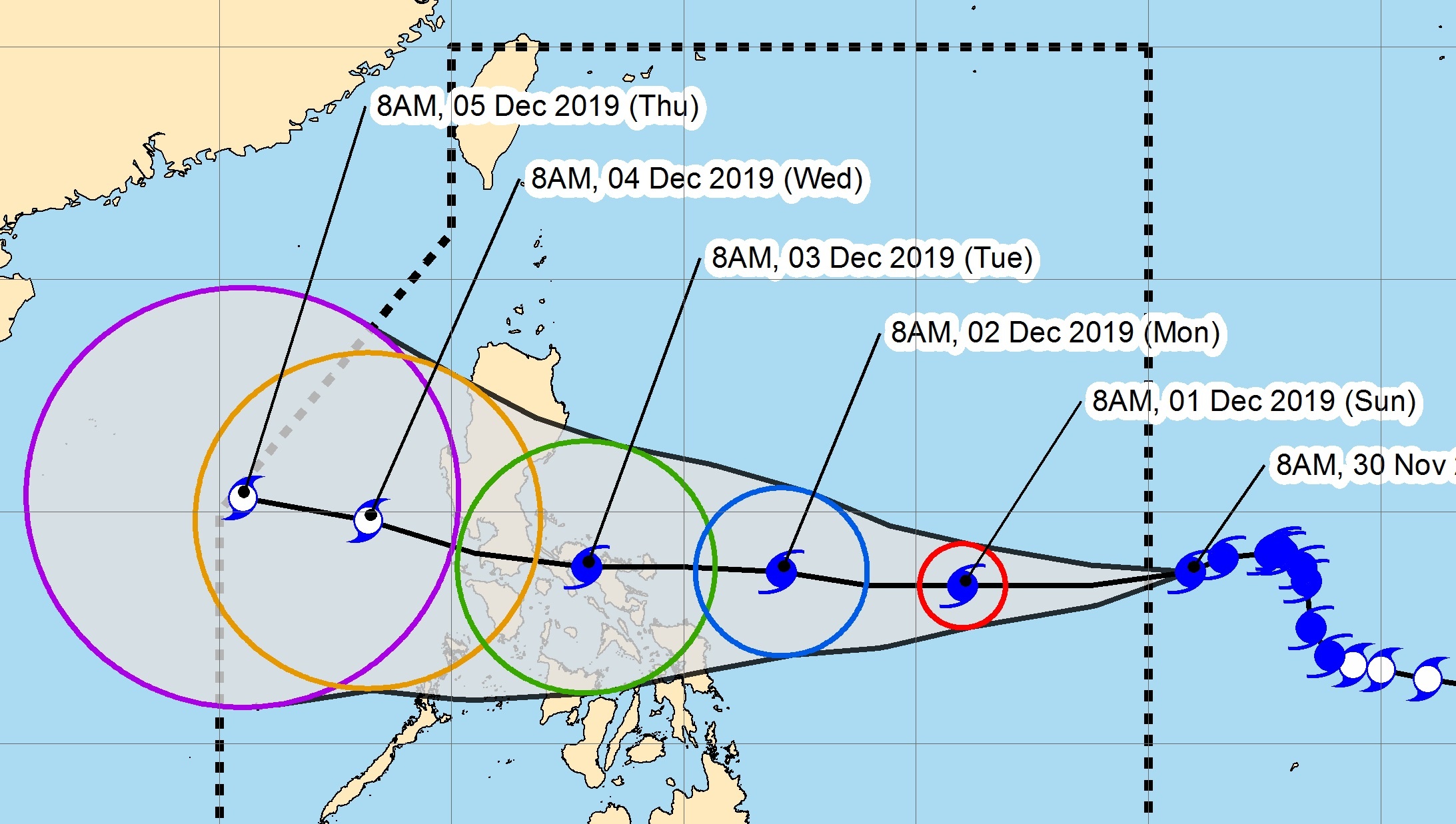bão Kammuri vào Biển Đông ảnh 1 bao Kammuri vao Bien Dong anh 1