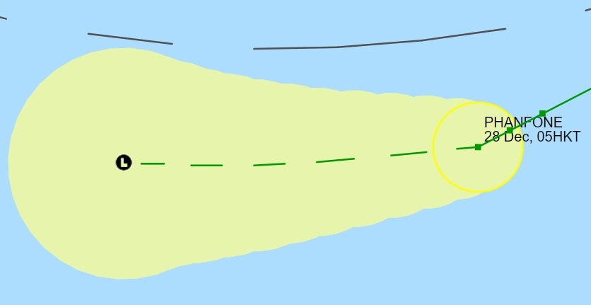 Bao Phanfone dang suy giam cap hinh anh