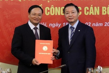 Pho chu tich tinh Quang Binh lam Thu truong Bo TNMT hinh anh