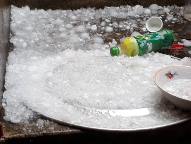 Xuat hien mua da o Thanh Hoa hinh anh