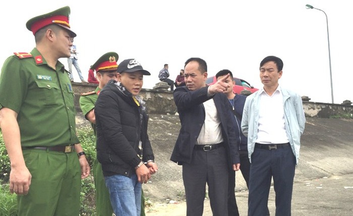 vụ cướp ngân hàng ở Sóc Sơn ảnh 5 vu cuop ngan hang o Soc Son anh 5