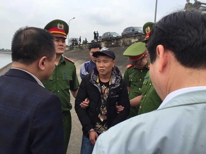 vụ cướp ngân hàng ở Sóc Sơn ảnh 3 vu cuop ngan hang o Soc Son anh 3
