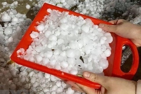 Mua da, dong loc co the xuat hien ngay sau ngay nang nong hinh anh