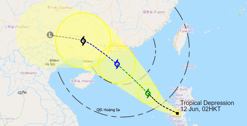 ap thap nhiet doi vao Bien Dong anh 1