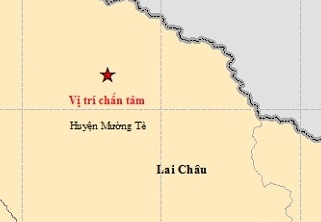 Dong dat 4,9 do o Lai Chau hinh anh