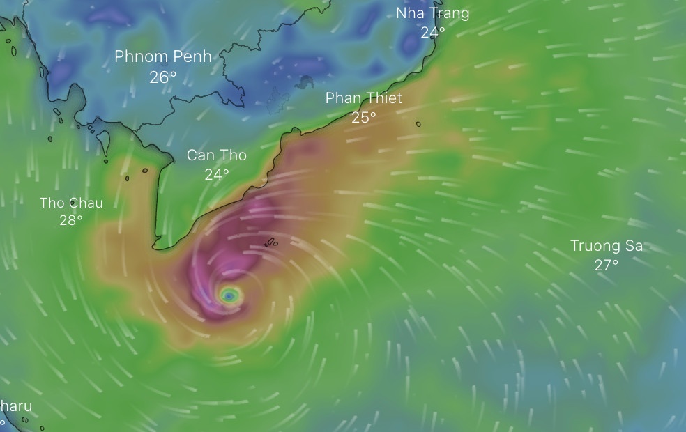 Nam Bo co the hung bao vao tuan toi hinh anh