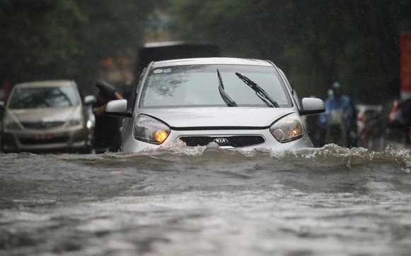 Thanh pho Lao Cai ngap sau mua lon hinh anh