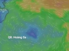 Duong di cua vung ap thap tren Bien Dong hinh anh