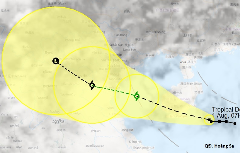 Mien Bac co the don bao trong 2 ngay toi hinh anh