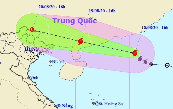 bao so 4 tren Bien Dong manh len anh 1