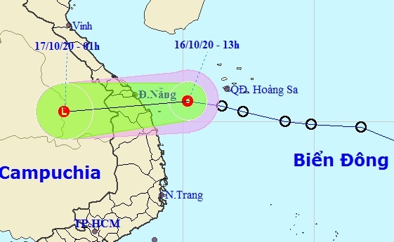 ap thap nhiet doi vao dat lien mien Trung anh 1