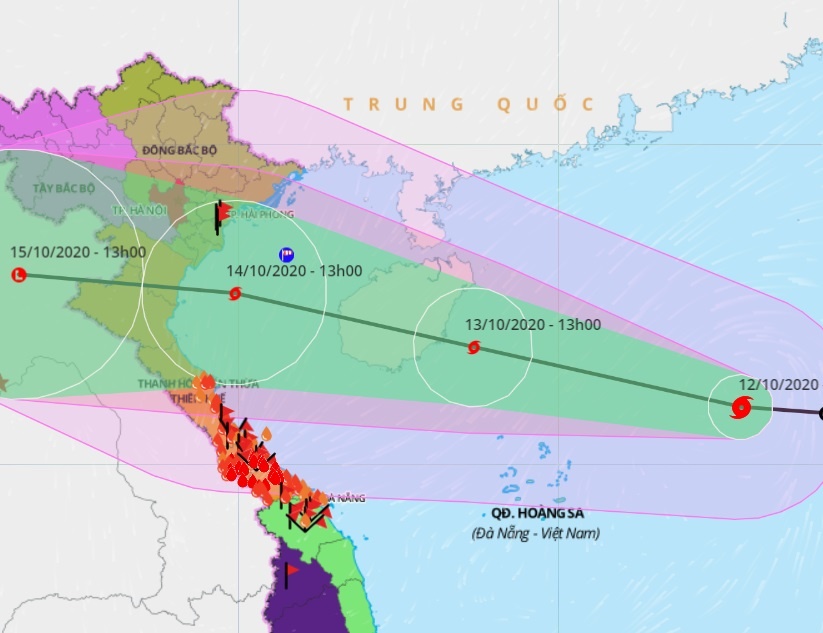 Bao so 7 xuat hien o Bien Dong hinh anh
