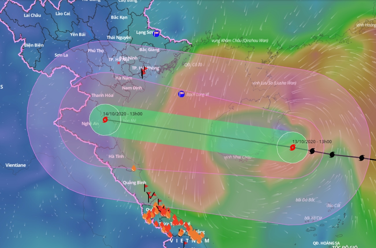 bao so 7 do bo dat lien Trung Trung Bo anh 1