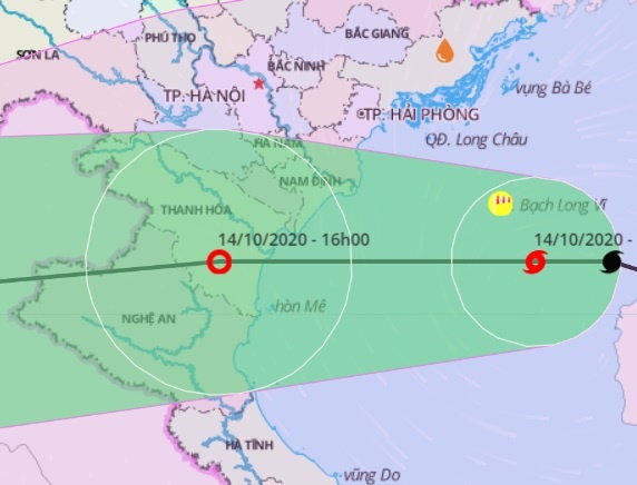 Bao so 7 dang suy yeu, ap sat Thai Binh - Nghe An hinh anh